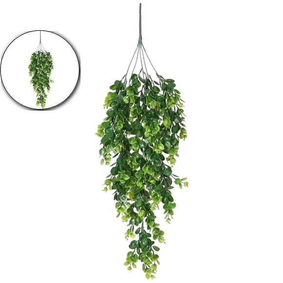 Dvruxg Vine Plant Fake Ferns Artificial Plants Large Faux Hanging Plant Artificial Hanging Plants Wall Plants Fake Ivy for Room Decor Home Garden Wedding Party Indoor Outdoor Decorations