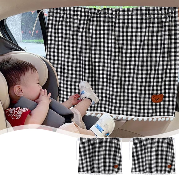 Pare-soleil de Voiture pour Enfants, Pare-Soleil de Fenêtre Arrière à Ventouse, Pare-Soleil Latéral de Fenêtre