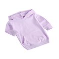 thumbnail image 3 of MesaSe Bébé Filles Hoodies Robe Tenues Solide à Manches Longues Pull Poche Longue Longueur Robe Droite Violet 1-2 Ans, 3 of 6