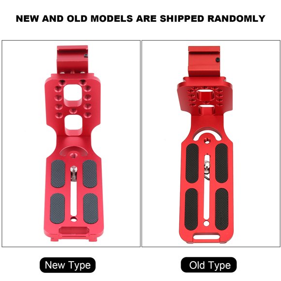 Camera L Plate Quick Release Plate Detachable Hot Shoe Mount Sturdy Cnc Machining For Effectively Secure Your Camera
