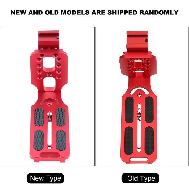 Camera L Plate Quick Release Plate Detachable Hot Shoe Mount Sturdy Cnc Machining For Effectively Secure Your Camera