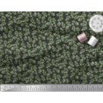 thumbnail image 2 of Soimoi Black polyester Crepe Fabric Leaf Leaves Printed Fabric 1 Yard 42 Inch Wide, 2 of 3