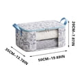 thumbnail image 1 of EGNMCR Closet Organizers and Storage, Organization and Storage, Storage Bins Visual Clothes Storage Bag Wardrobe Sorting Storage Box Portable Storage Bag Winter Quilt Storage Box good products, 1 of 9
