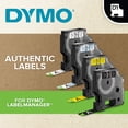 thumbnail image 4 of DYMO Standard D1 43610 Labeling Tape (Black Print on Clear Tape 1/4'' W x 23' L 1 Cartridge) DYMO Authentic, 4 of 5