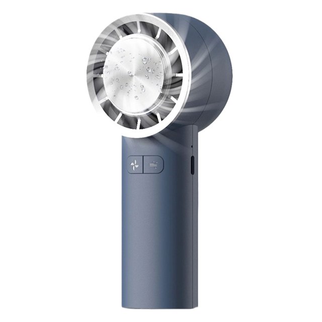ZheElen High-speed Fan With Low Noise And Strong Wind Power Large Range USB Rechargeable dark blue 133