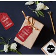 thumbnail image 4 of Inkdotpot Real Silver Foil Good Bye Tension Hello Pension Retirement Tags Favor Hang Paper Tags 100 Pieces, 4 of 6