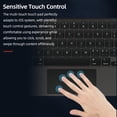 thumbnail image 5 of Graflsoa Wireless Magnetic Keyboard with Backlit, Long Battery Life, Compatible with iPad Air 4/5 & iPad Pro 11/12.9", Black/White Options, BT 5.2, Type-C Charging, 5 of 5