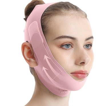 Aursykel Breathable Non marking V Line Face Lifting Mask Chin Slimming Strap Provides Firming Effect for Visible Skin Tightening Versatile Beauty Tool Enhances Skincare Routine Compliance