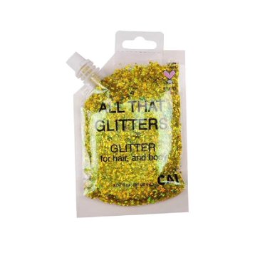 CAI All That Glitter, Glitter pour les Cheveux et le Corps, Or
