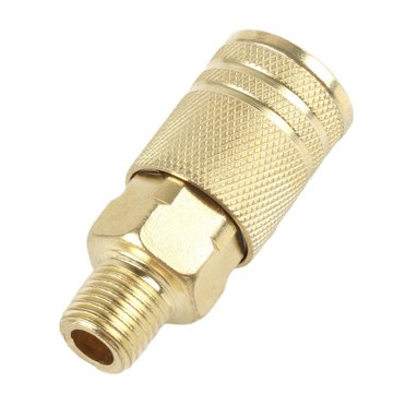 Raccord Pneumatique à Filetage Mâle 1/4 Npt, Raccord Rapide Norme US pour Compresseur