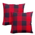 thumbnail image 1 of Fabstyles Buffalo Check 2 Piece 100% Cotton Cushion Set, 1 of 7