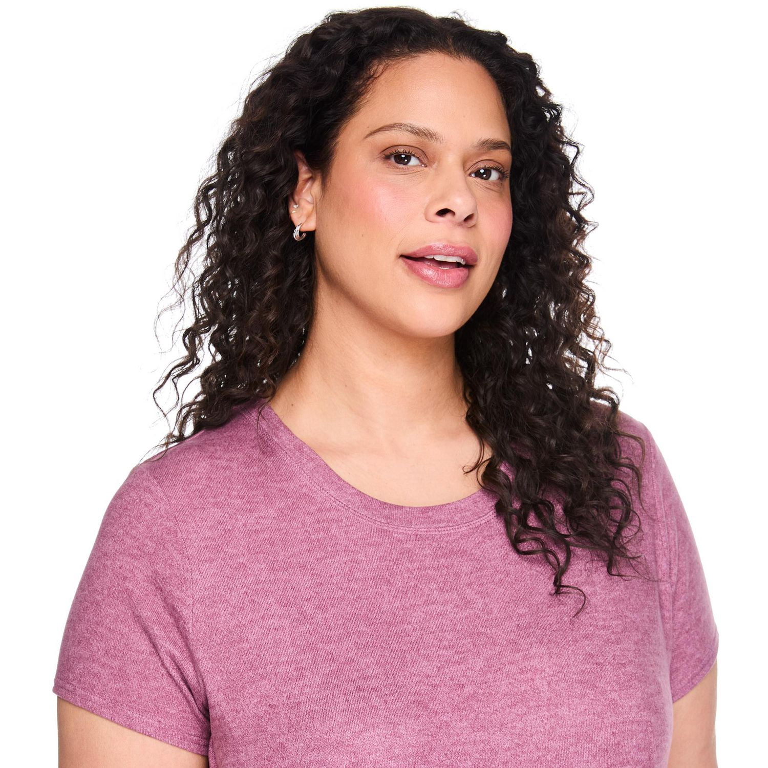Chemise de nuit à manches courtes George Plus pour femmes