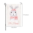thumbnail image 3 of Matoen12 Easter Garden Sign 12x18 Inch Spring Garden Outdoor Sign Personalized Easter Decorations Double Sided Easter Yard Decoration Gift, 3 of 7