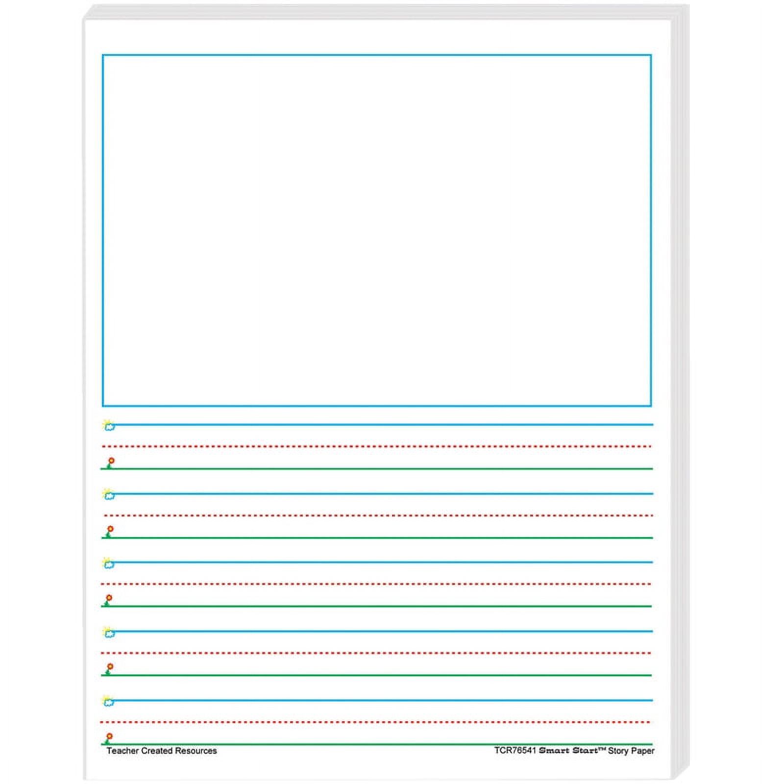 TEACHER CREATED RESOURCES (2 PK) SMART START 1-2 STORY PAPER