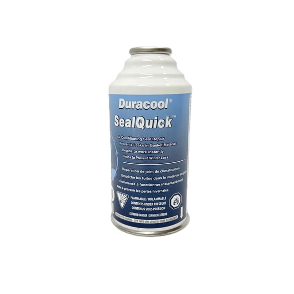 Duracool® SealQuick™/4 oz. Can for R-134a A/C Systems. Seals Minor Leaks in Rubber Components and Enhances A/C Performance.