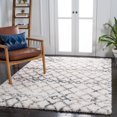 thumbnail image 1 of Safavieh Fontana Aleta Geometric Distressed Plush Shag Area Rug, 1 of 7