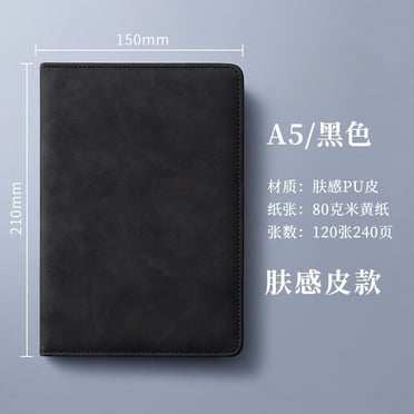 LSLJS Laptop Business Office Magnetic Notepad A5 Laptop No Deduction Diary Notebook