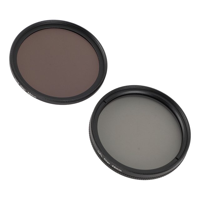 ND CPL UV Filter Set Compatible with DSLR Camera,ND8 UV CPL Polarizer Neutral Density Filter Kit,HD Optical Glass,Aluminum Alloy Frame,Anti Fingerprint for Photography
