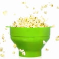 thumbnail image 1 of Microwave Popcorn Bowl,Microwave Silicone Popcorn Popper Microwave Silicone Popcorn Popper Collapsible Microwave Popcorn Popper Innovative Solution, 1 of 10