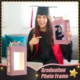 thumbnail image 4 of 4 Pack - Graduation Centerpieces for Class of 2026 - Photo Fillable Picture Frames Display Your Grad'S Story Black Standup Table, Black, JKODE, 4 of 6