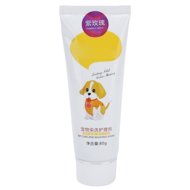 Hair Dye Cream, Long Lasting Bright Color Easy To Use Hair Dye Gel For Dog For Pets For Sheep
