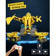 thumbnail image 4 of okk Jouets de Robot STEM pour Enfants 8-12, Trousse de Construction de Robot 5 en 1 avec Application et Télécommande, Trousse de Bricolage d'Ingénierie Éducative de Codage et de Robotique, Construction Programmable, 4 of 7