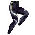 thumbnail image 1 of Pantalon de Sport pour Homme Imprimé Moulant Extensible Évacuant l'Humidité Course Gym Basketball, 1 of 8
