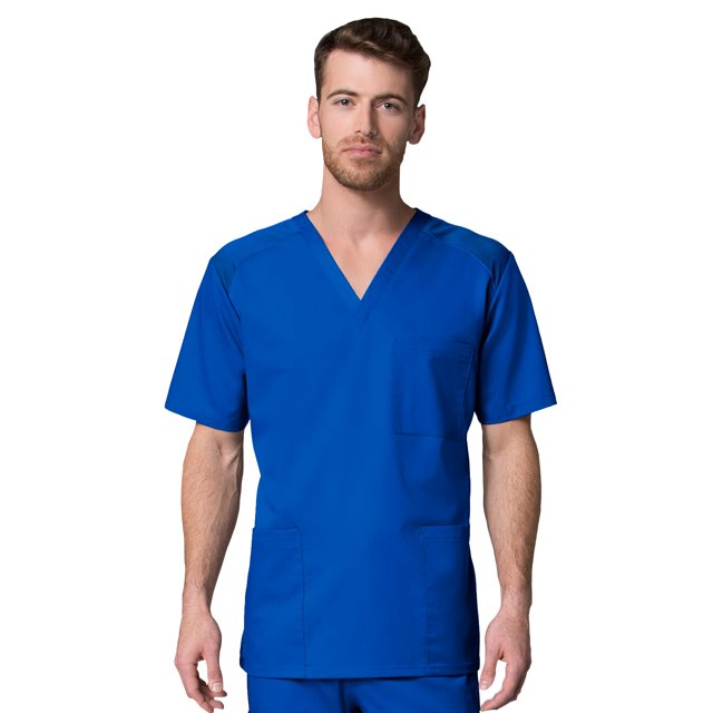 Maevn Mens EON Mesh Panel 3-Pocket V Neck Top