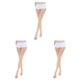 thumbnail image 2 of maskred Soft And Comfortable Tights High Stocking Stretchy Warm Fashionable Easy To Wear Nylon Compression Stockings Open Toe-Skin Color XL 3Set, 2 of 6