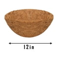 thumbnail image 2 of 3PCS Hanging Basket Liners Coconut Liners for Planters Coconut Planter Liners Coconut Fiber Planter Liner Planter Liners Coconut Basket Liners Hanging Basket Coconut Fiber Planter Insert Liner, 2 of 5