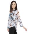 thumbnail image 4 of Inkmeso Haut Décontracté Élégant à Manches Longues Imprimées pour Femmes, T-Shirt d'Été Basique Confortable, 4 of 7