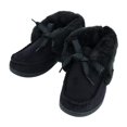 thumbnail image 3 of Isotoner  Microsuede Nelly Moc Bootie Slippers (Women's), 3 of 3