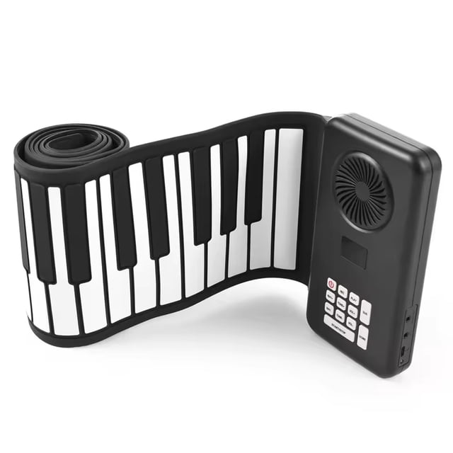 Piano Portable à 88 Touches, Rouleau à Main, Piano Électronique, Piano Pliable Écologique, Piano Électrique Professionnel pour la Pratique à la Maison