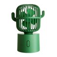 thumbnail image 1 of Small Desk Fan With 3 Speed Settings USB Powered Portable Table Fan For Home Office Outdoor Use 2400 mAh Battery, 1 of 5
