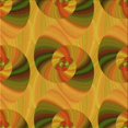 thumbnail image 1 of Ahgly Company Machine Washable Indoor Square Transitional Mahogany Brown Area Rugs, 5' Square, 1 of 7