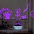 thumbnail image 2 of Halloween Lightshow Projection Tabletop Shadow Lights Lilo and Stitch Ppl Disney (WMCA), 2 of 6