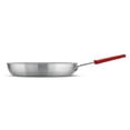 thumbnail image 2 of Tramontina Professional 14-Inch Non Stick Extra Large Frying Pan, Heavy-Gauge Aluminum Skillet with Reinforced Nonstick Coating, Red Handle, Dishwasher and Oven Safe, 2 of 8