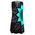 thumbnail image 4 of S-2XL Summer Dress For Women Spring Dresses 2022 Plus Size Dress For Women Crewneck Dress Sleeveless Cute Ruffle Swing Flowy Beach Sun Mini Tank Short Dresses Gifts For Women, 4 of 5