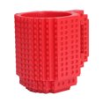 thumbnail image 4 of Tasse en Brique, Décoration Légère Blocs de Construction Tasses Jouet Amusant pour Rassemblement Rouge, 4 of 8