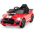 thumbnail image 1 of Licensed Ford Mustang GT500 Ride on Car for Kids by OLAKIDS, Battery Powered Electric Vehicle with Remote Control, Headlight, Power Display, USB, Music, Radio, Aged 3-8, 1 of 9