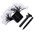thumbnail image 2 of 20/30/50/100/200 LED Solar Light Outdoor Waterproof Solar String Lights Garden LED Bubbles Crystal Ball Globe Fairy Light Christmas, 2 of 12