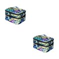 thumbnail image 1 of Redempat Nail Polish Storage Bags Made With Polyester For Everyday Sturdy And Durable Dark blue base leave 2Set, 1 of 6