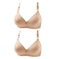 thumbnail image 1 of XZNGL 2PC Womens Lingerie Bras Plus Size Underwear Bralette Bras Comfortable Bra, 1 of 1