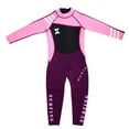 thumbnail image 1 of 2.5MM Neoprene Piece Full Wetsuit Kids Swimsuit Protection Swim Suit Surfing Scuba Diving pink L, 1 of 8