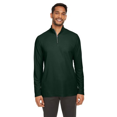 Core 365 Men's Fusion ChromaSoftâ„¢ Pique Quarter-Zip CE405