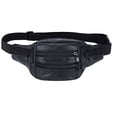 thumbnail image 2 of Storage Box Storage Containers Leather Waist Pack, PU Crossbody Chest Bag with 7 Zipper Pockets, Adjustable Sports Fanny Pack for Men, Large Capacity Phone Wallet Storage for Hiking, Travel, Running, 2 of 6