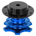 thumbnail image 2 of Steering Wheel Quick Release Hub Kit,Universal 6 Hole Steering Steering Wheel Hub Adapter Steering Wheel Disconnect Hub Ultra Responsive, 2 of 5