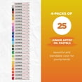thumbnail image 2 of Sakura Cray-Pas Junior Artist Oil Pastel Set, 25 Colors, 4 Sets of 25, 2 of 7