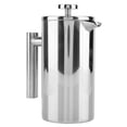 thumbnail image 4 of Cafetière en Acier Inoxydable à Double Paroi, Théière à Pression Française avec Filtre (1000 ml), 4 of 14