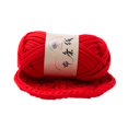 thumbnail image 1 of PENGXIANG Fil Tissé à la Main Épais Panier Couverture Tressée Crochet DIY Fil Fantaisie, 1 of 10